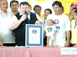 Kleinster Mann der Welt ist weniger als 60 Zentimeter groß