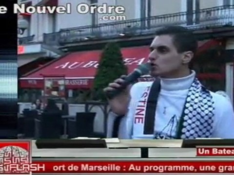 Un bateau francais pour Gaza - juin 2011