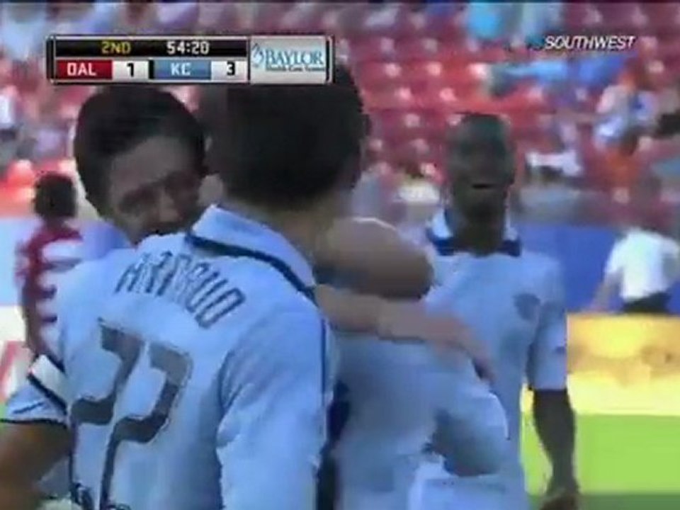 An incredible free kick - Graham Zusi