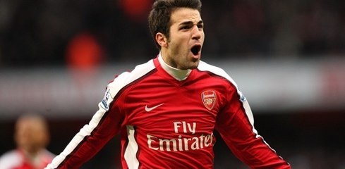 Fabregas happy at Arsenal
