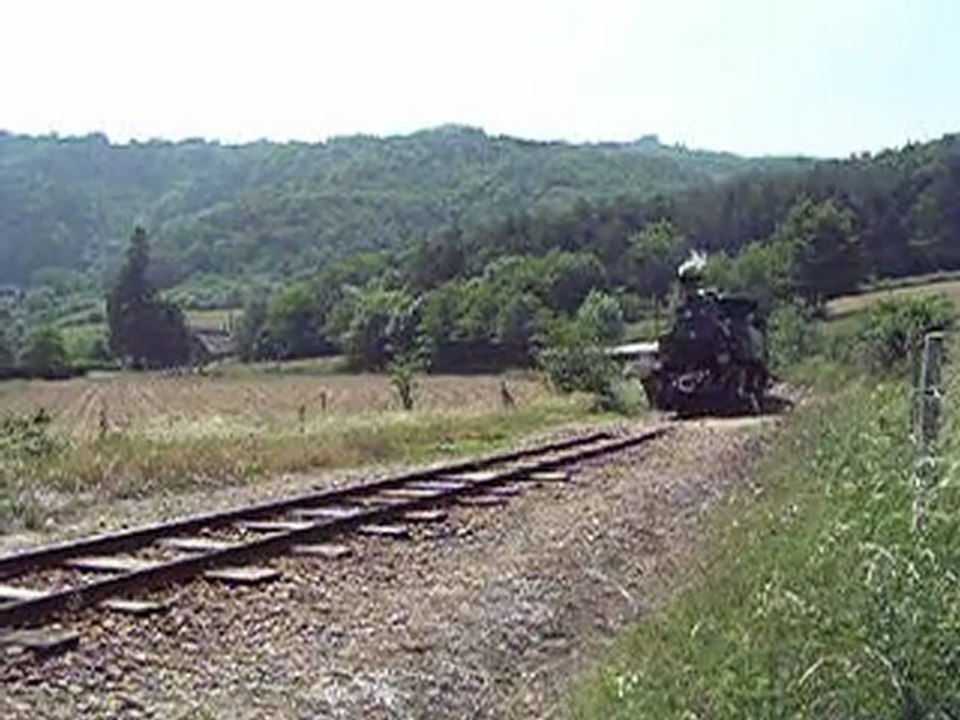 Train touristique de l'ARDECHE : le MASTROU ( Tournon -> Lamastre )