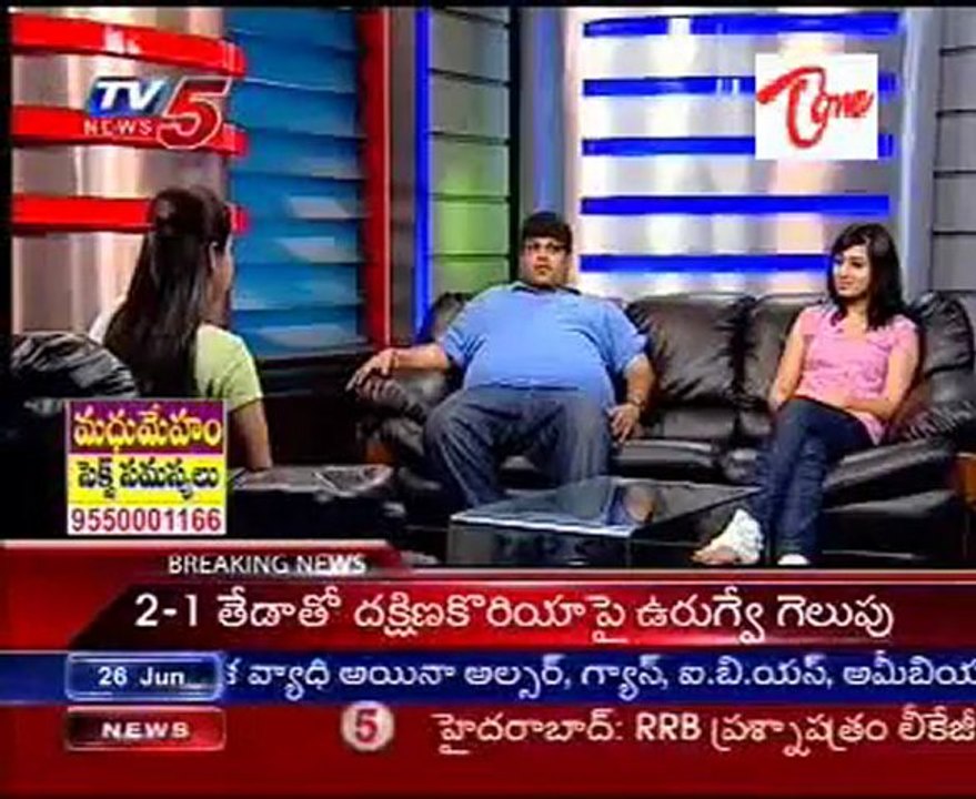 Chit chat with Pappu Movie Hero, Heroin - Krishnudu,deepika_Part-01