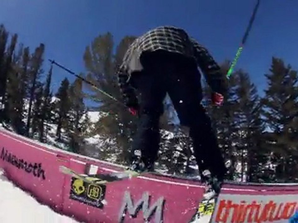 Nicolas Vuignier shredding Mammoth