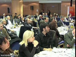 Rosell en una conferencia de PWC