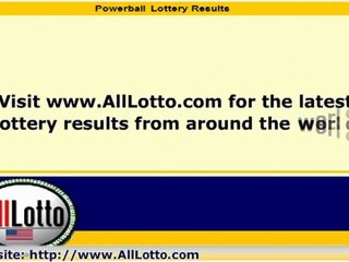 Powerball Lottery Drawing Results for June 15, 2011