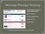 Message Therapy Schools Houston TX