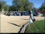 Saharauis acampan para reivindicar exigencias