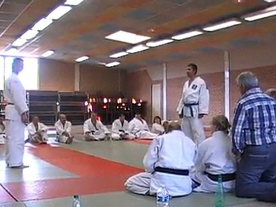 judo passage ceinture bleu Medhy et Willem