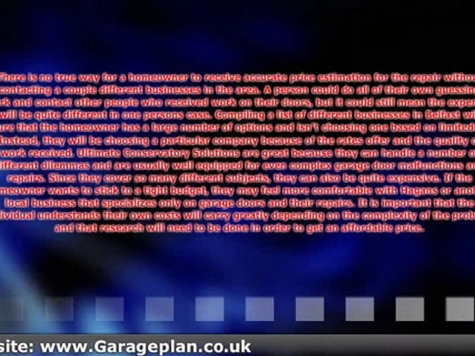 Garage Door Repairs in Belfast