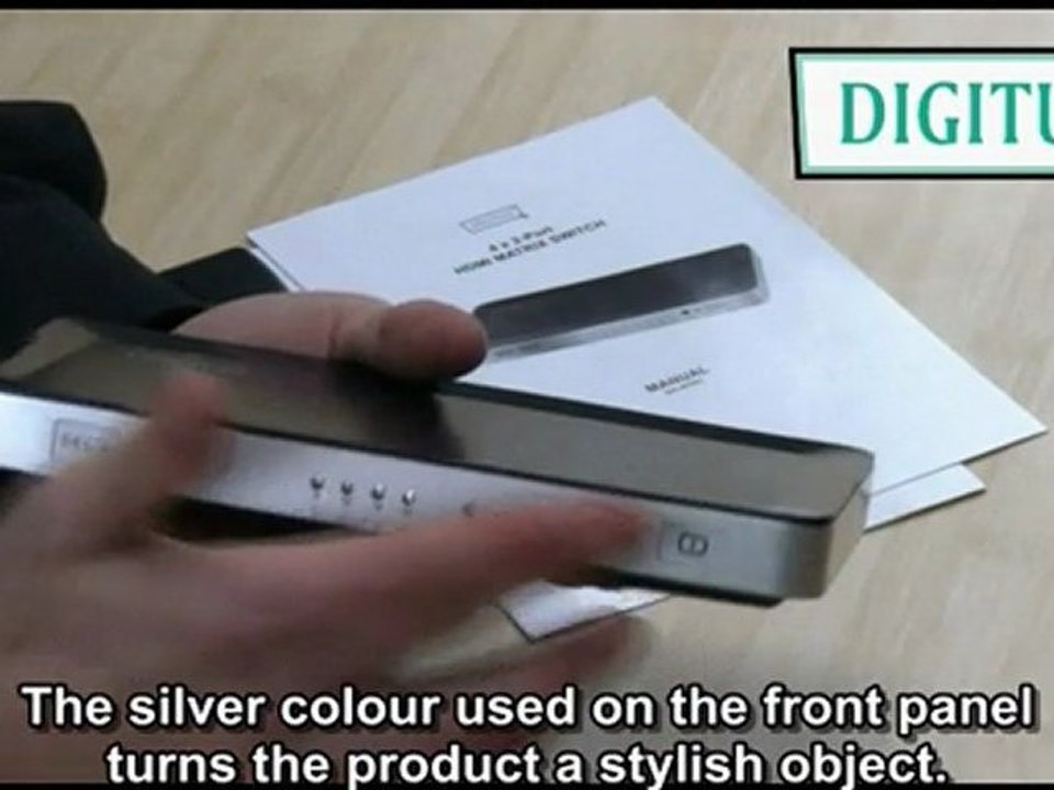 Digitus DS-48300 ürün inceleme English Subtitle