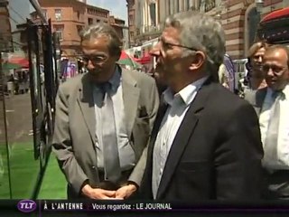 Tisséo présente son Bus à haut niveau de service (Toulouse)