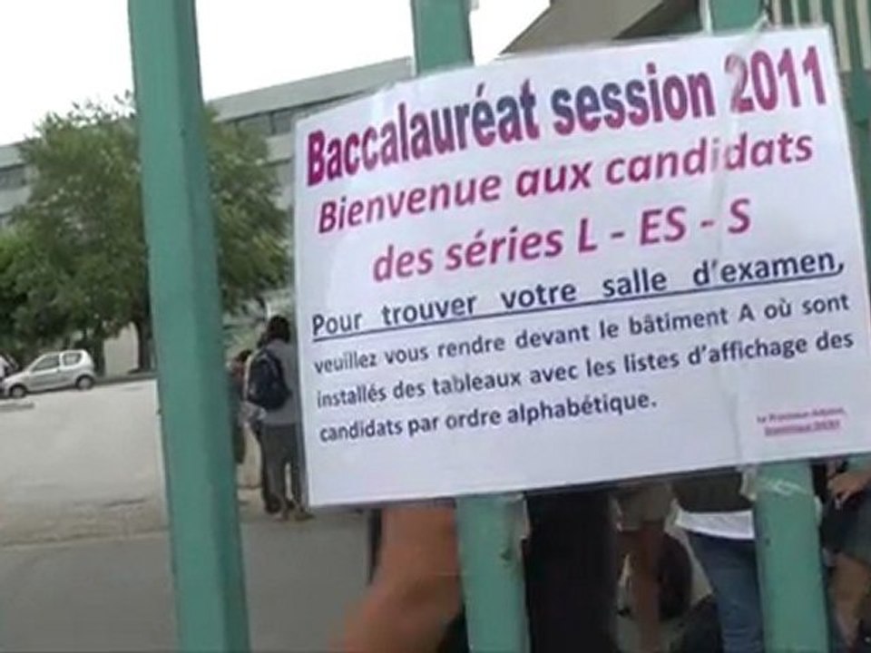 Le baccalauréat général a démarré ce jeudi matin au lycée Paul Sabatier avec la traditionnelle épreuve de philosophie :