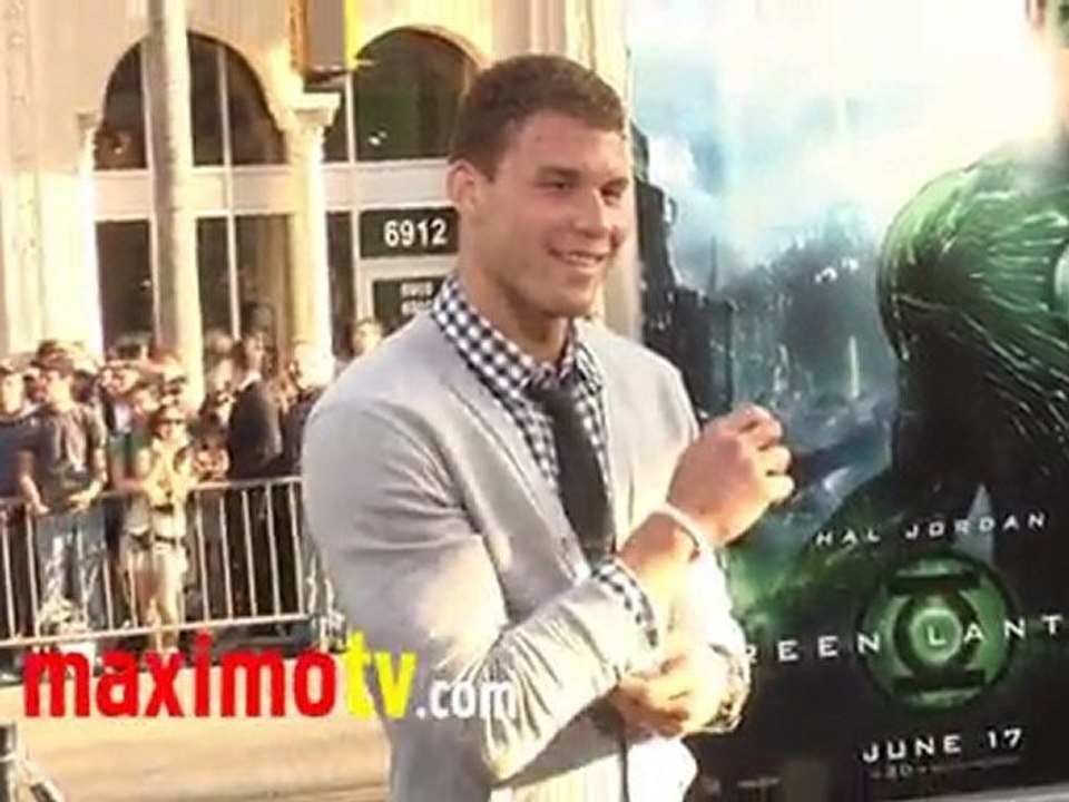Blake Griffin at GREEN LANTERN World Premiere Arrivals