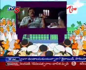 Idandi Sangati - A Cartoon Comedy Skitt on Chiru