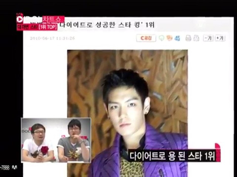 110608 Idol Chart Show (Big Change) BigBang TOP
