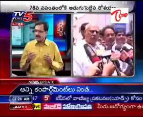 News Scan - Ghanta Chakrapani, Tulasi Reddy & Vinod Kumar - Rosaiah's 78th Birthday Celebrations