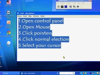 Change your cursor style :)