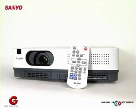Sanyo Projector PLC XD2600 מקרן קדמי מקרן ברקו