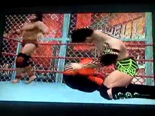 Hell in a Cell ~ Intercontinental Championship ~ Hell In A Cell Match ~ L'Ange de Sang vs Jimmy Snuka vs Tony