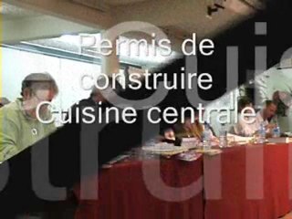 Permis de construire Cuisine Centrale