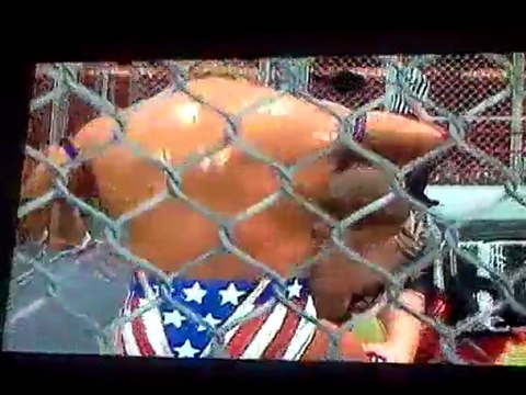 Hell in a Cell ~ World Heavyweight Championship ~ Hell In A Cell Match ~ Batista vs Lex Luger