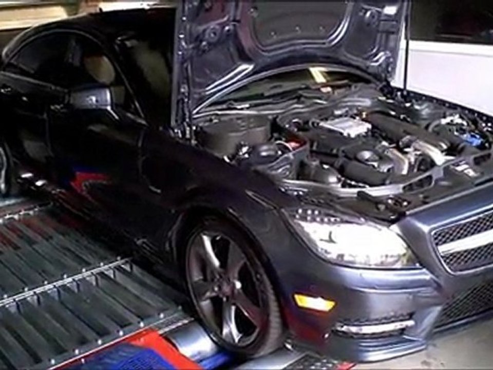 Mercedes Benz CLS550 Bi-Turbo dyno CA91