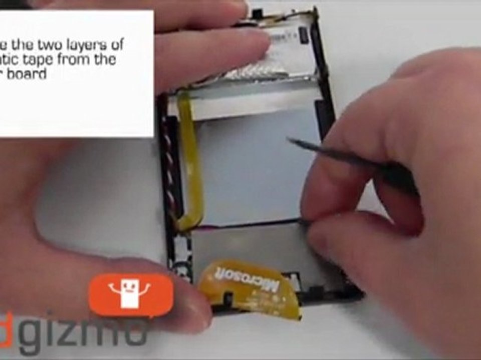 Zune 120 Repair: How to replace your Zune 120GB Mother Board