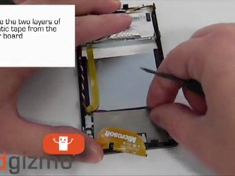 Zune 120 Repair: How to replace your Zune 120GB Mother Board