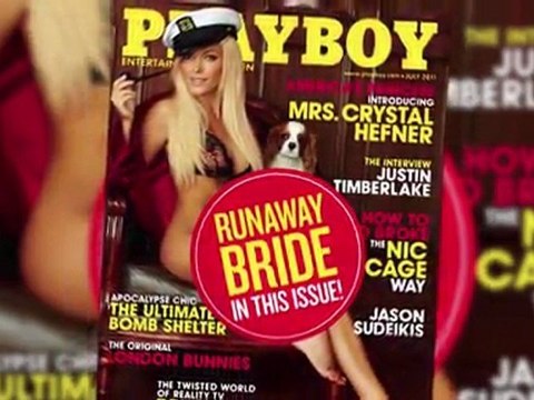 Hugh Hefner Sticks It to Crystal Harris