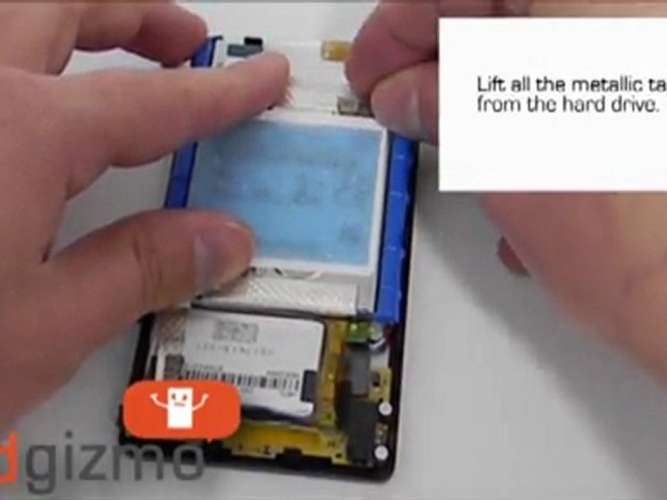 Zune 120 Repair: How to replace your Zune 120GB Hard Drive