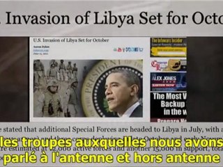 ALEX JONES: invasion de la Libye à partir de juillet  S/T