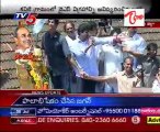 YS Jagan inaugurates YSR Statue at Kaviti village