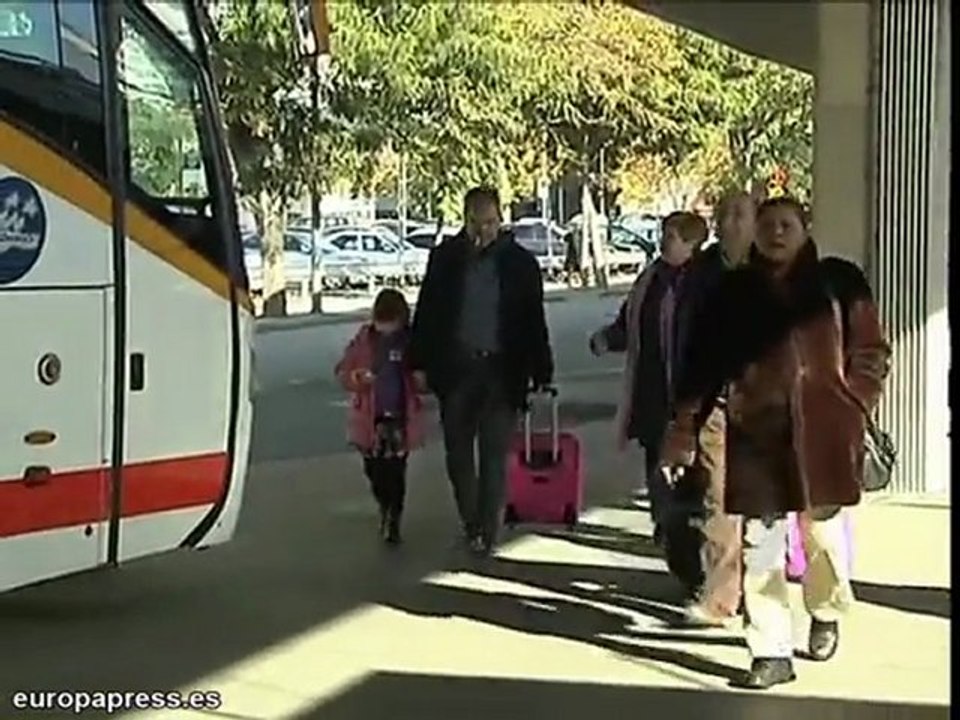 Normalidad en estaciones de autobuses de Barcelona