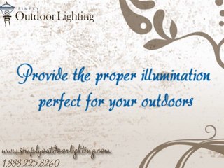 Commercial Outdoor Lighting For Illumination