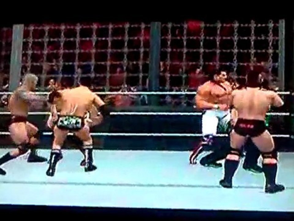 Elimination Chamber ~ United States Championship ~ Elimination Chamber Match ~ Aldric vs British Bulldog vs Judicael vs Cody Rhodes vs Randy Orton vs Chris Masters