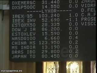 La Bolsa sube un 0,97% al inicio de sesión
