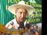 Nueva ley de recursos hidricos es criticada por un sector agricola en Arequipa