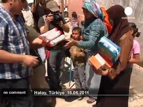 Humanitarian aid for Syrian refugees in Turkey - no comment