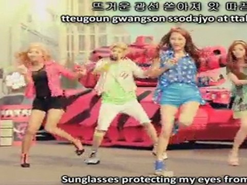 F(x) - Hot summer MV [English subs + Romanization + Hangul] HD