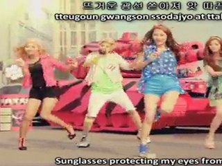 F(x) - Hot summer MV [English subs + Romanization + Hangul] HD