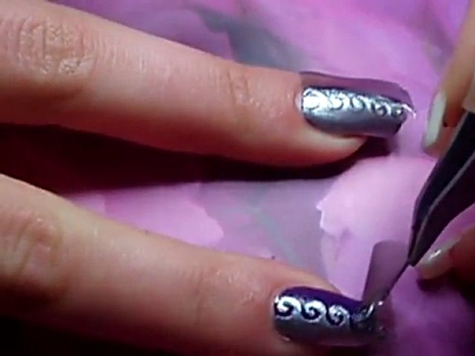 Pochoirs nail art LM Cosmetic
