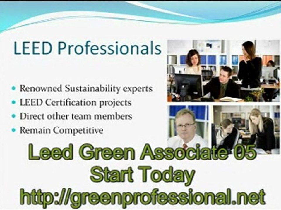 Leed Green Associate, Leed Project Manager