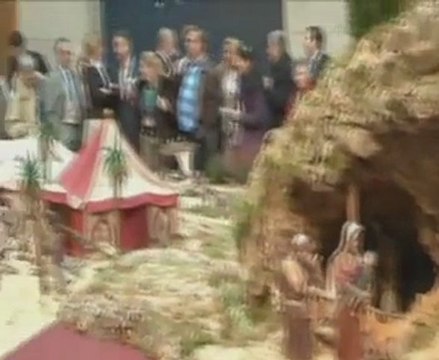 Inauguración del belén de la Real Casa de Correos