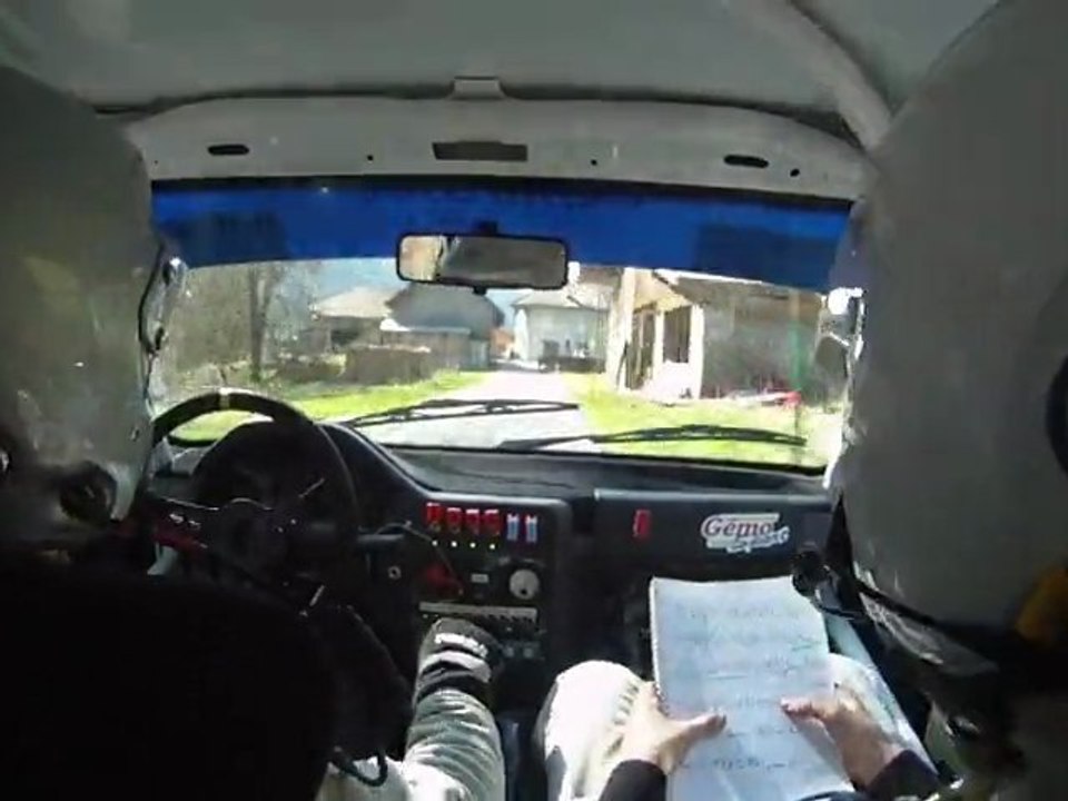 rallye du pays de faveges 2011 es 4  equipage ouvreur Bruyninckx/Lemaire 106 A5K