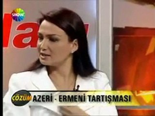 Ganira Pashayeva, Ermeni'nin ağzının payını verirken!