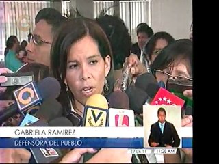 Defensoría del Pueblo sobre El Rodeo