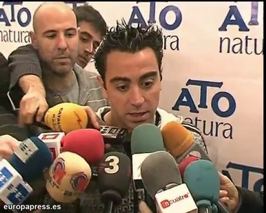 Xavi Hernández, en su mejor momento