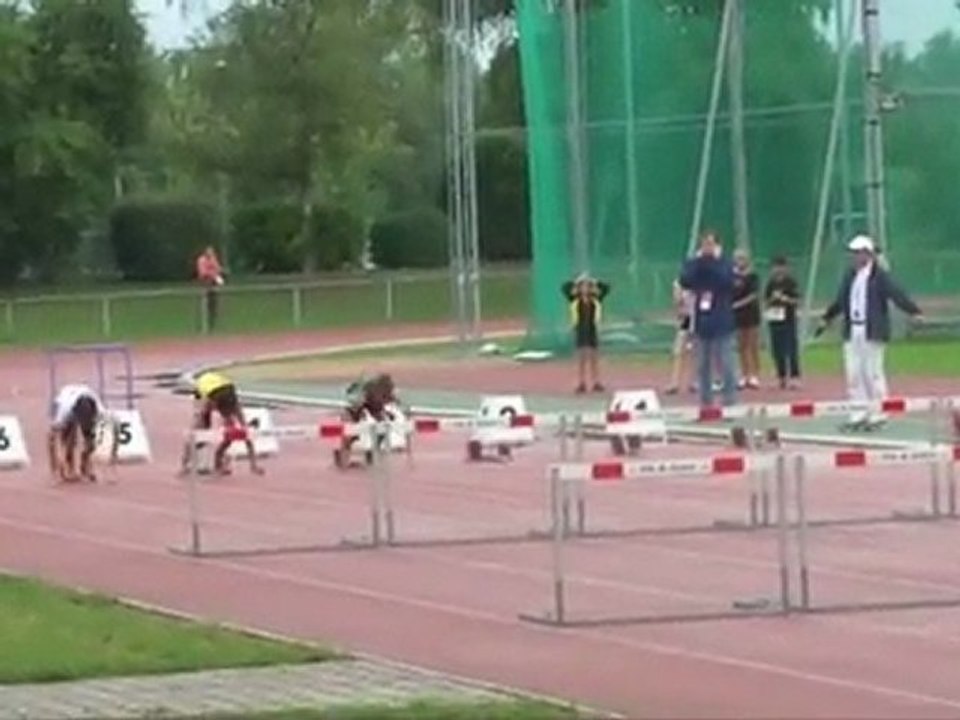 60 m haie Championnat genevois