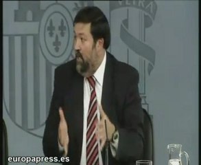 Caamaño en rueda de prensa