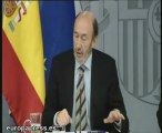 Rubalcaba informa sobre Consejo de Ministros
